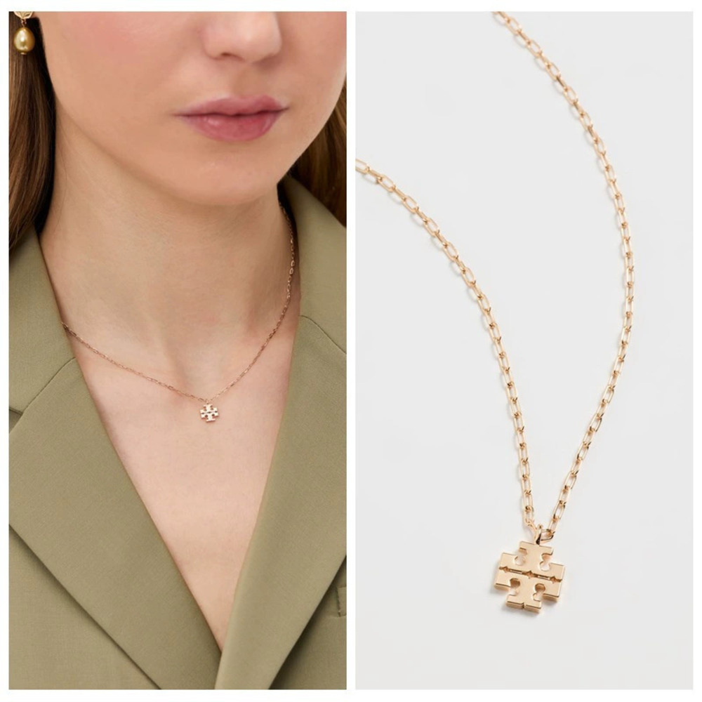 Tory Burch Basic Gold Short Necklace